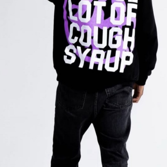 Awful Lot Of Cough Syrup Hoodie & Sweatpants | ALOCS x Lost Hills Large - Picture 6 of 14